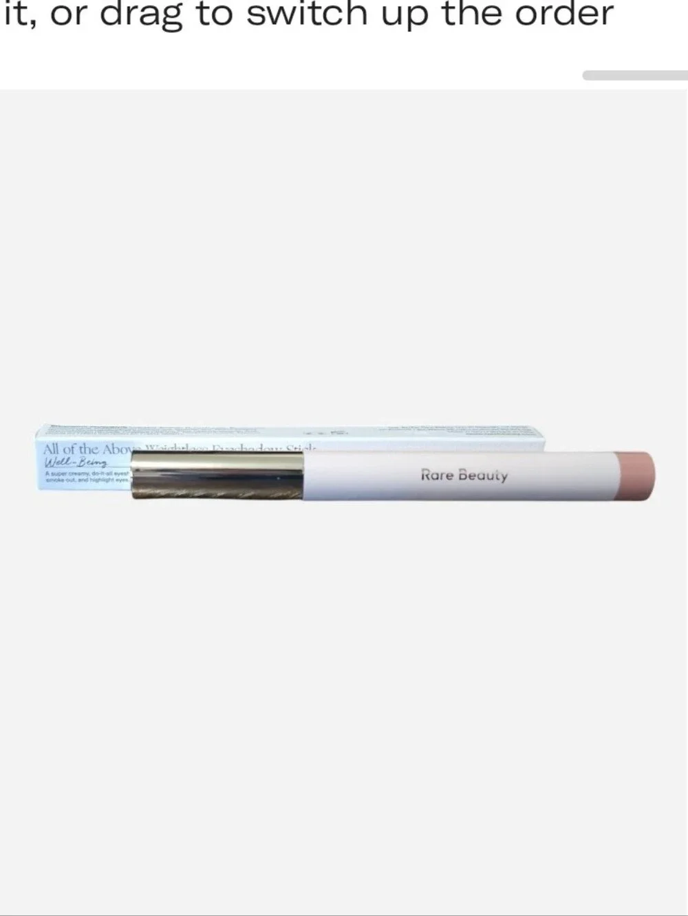 Rare Beauty All of the Above Weightless Eyeshadow Stick